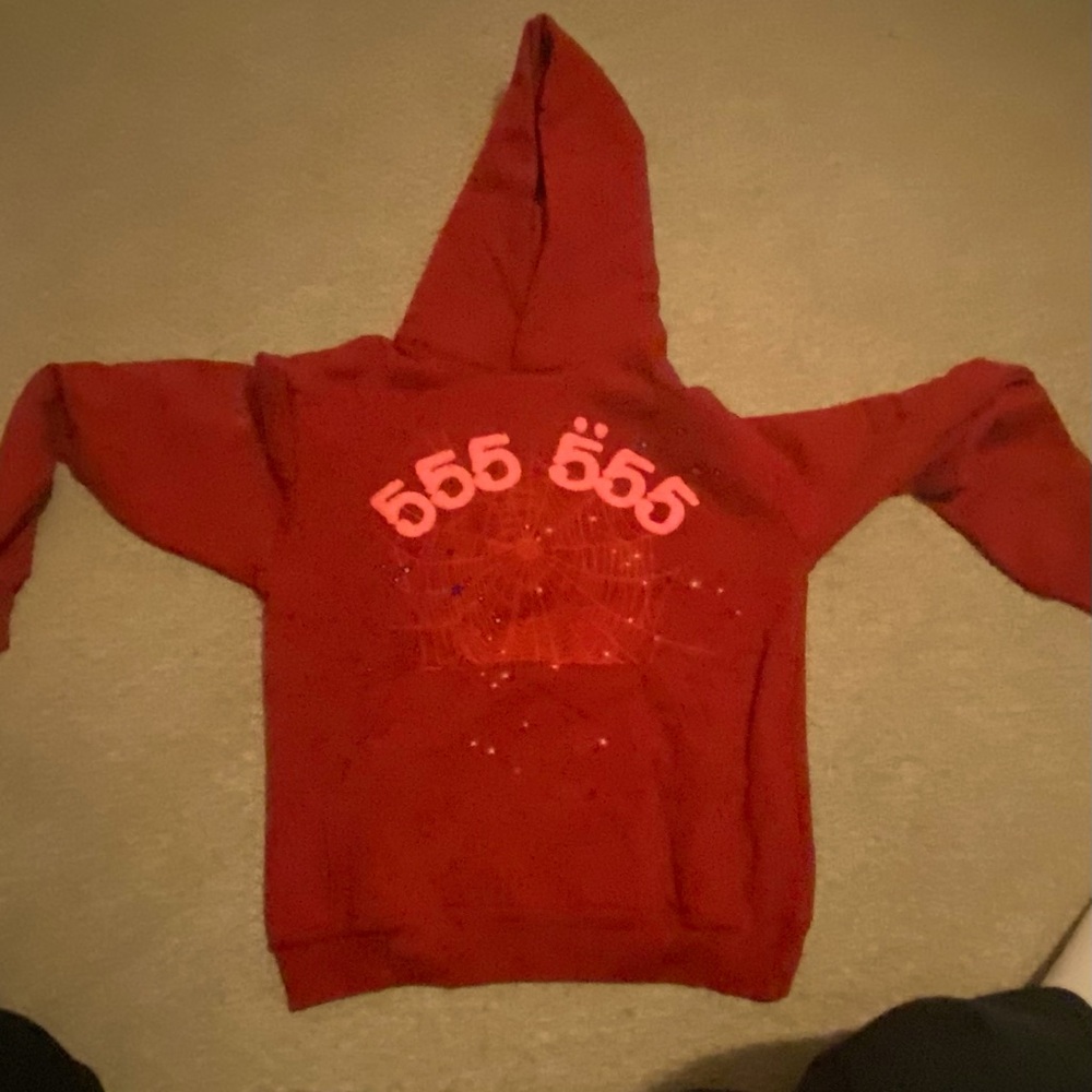 Red 555 sp5der hoodie
Brand new
negotiable price
1:1 good quality
no shipping
